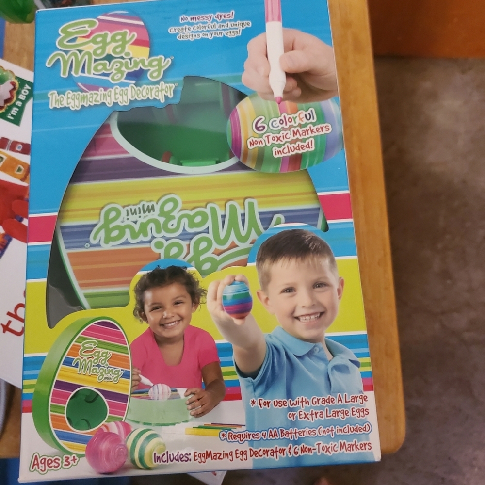 Egg Decorator Kit with Colorful Markers